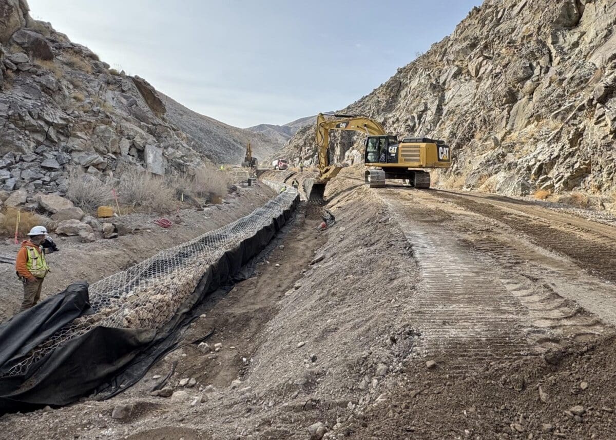 Emigrant Road reopened in Death Valley National Park.
